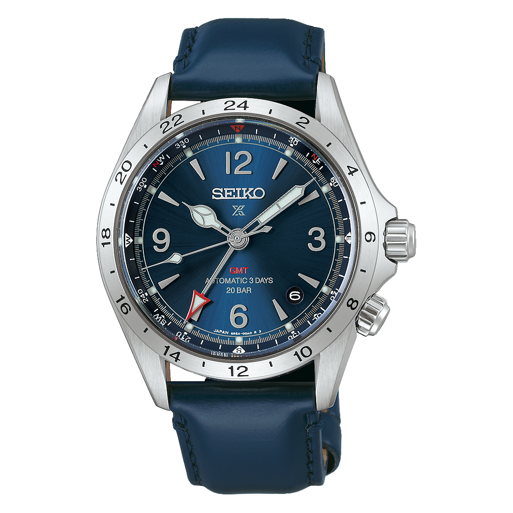 Seiko Prospex Alpinist GMT HBC008J blue