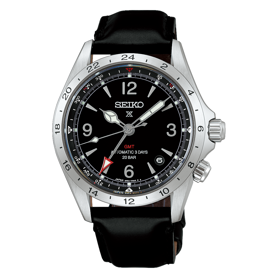 Seiko Prospex Alpinist GMT HBC009J black