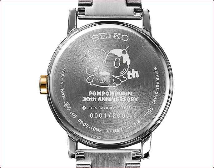 Seiko X Pompompurin 30th Anniversary Watch