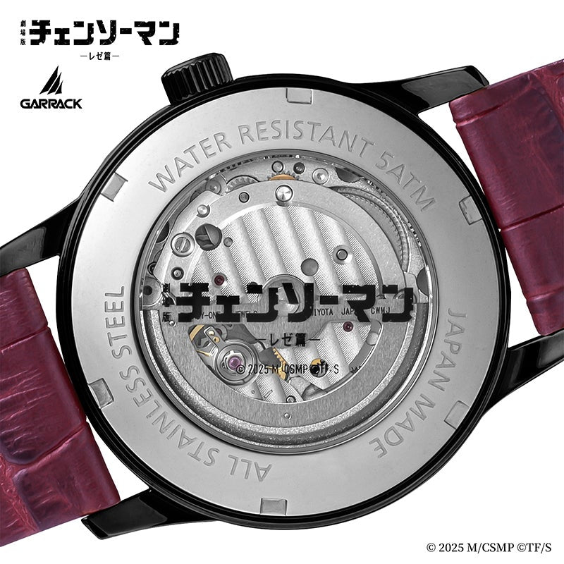 GARRACK x Chainsaw Man: Reze Arc Automatic Watch [Bomb/Reze Model] official product image 3