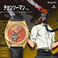 Chainsaw Man Denji with matching GARRACK automatic watch