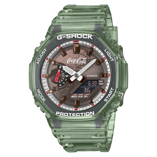 Casio G-SHOCK x Coca-Cola GA-2100CC-3AJR front view