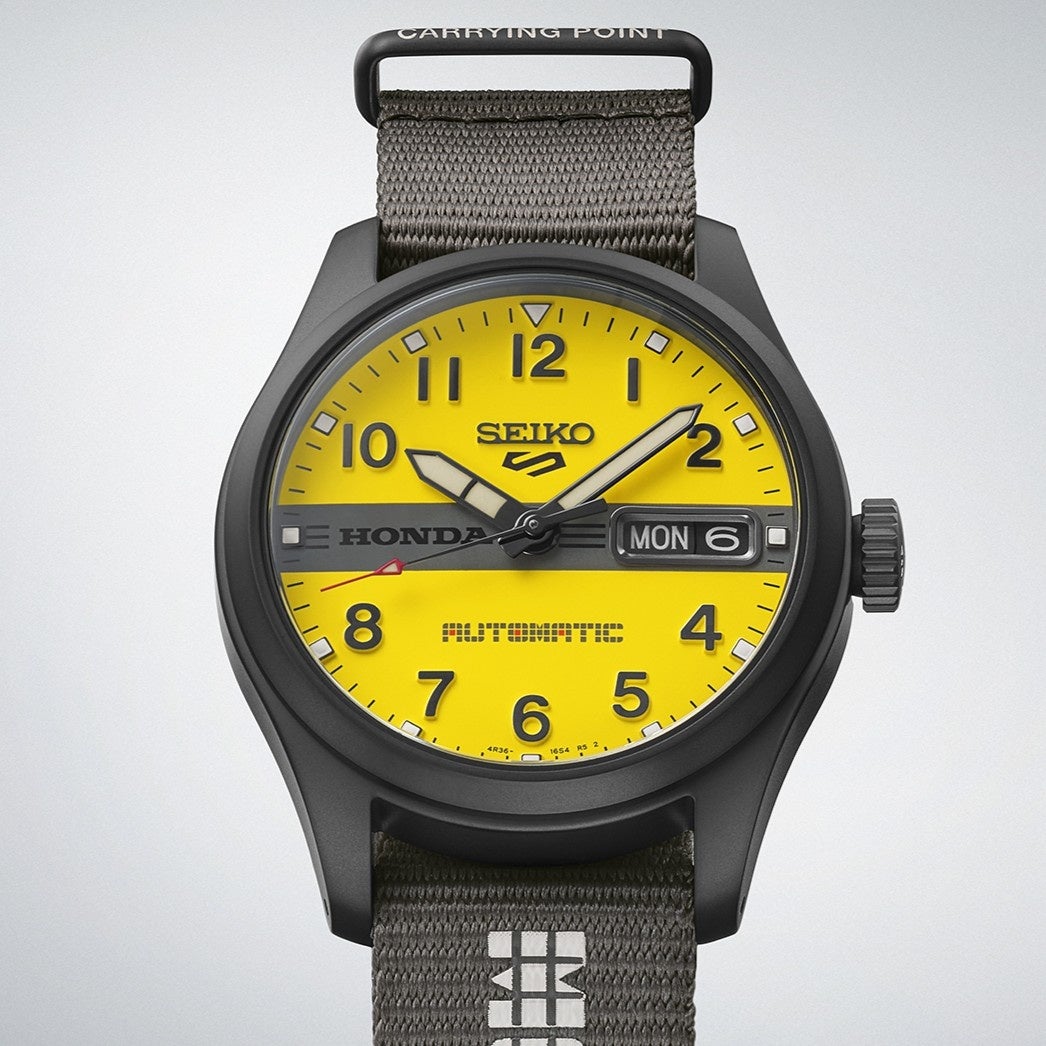 Seiko 5 Sports x Honda MOTOCOMPO HDB010J limited edition watch