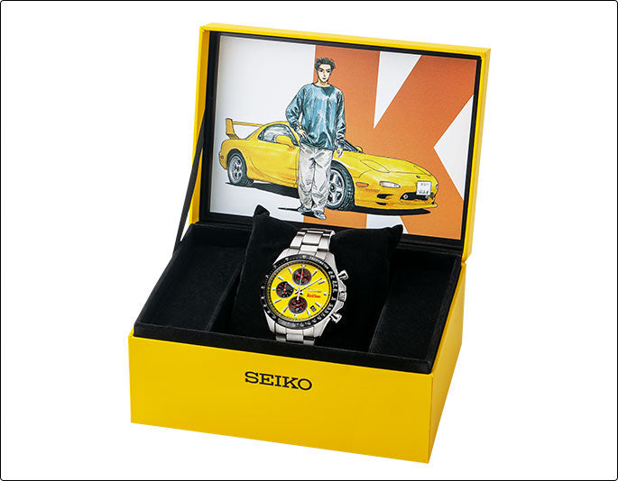 INITIAL D X SEIKO TAKAHASHI KEISUKE RX-7 FD3S LIMITED EDITION WATCH image 4