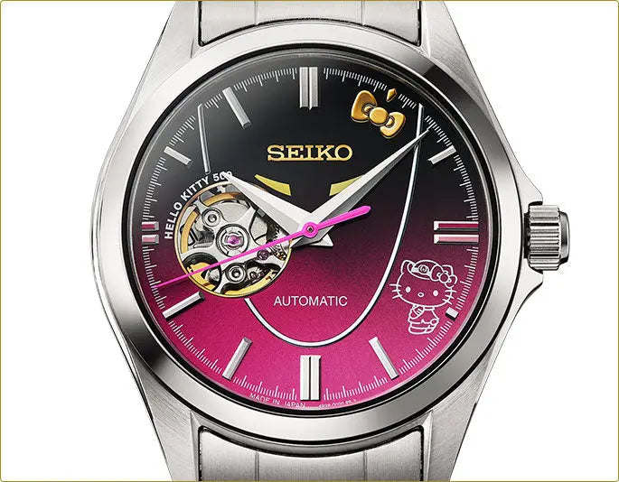 HELLO KITTY SHINKANSEN FINALE X SEIKO LIMITED EDITION WATCH image 1