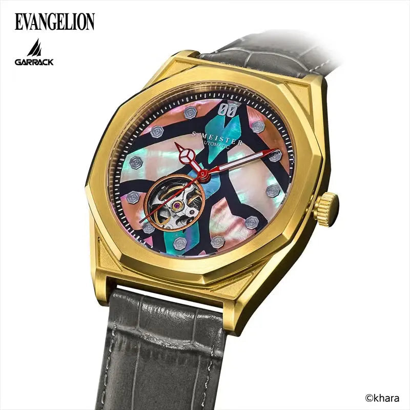 GARRACK X EVANGELION UNIT-00 RADEN AUTOMATIC WATCH SMS-EVA-41-0 image 2