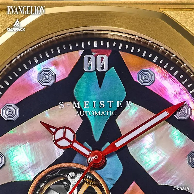 GARRACK X EVANGELION UNIT-00 RADEN AUTOMATIC WATCH SMS-EVA-41-0 image 6