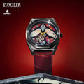 GARRACK X EVANGELION UNIT-02 RADEN AUTOMATIC WATCH SMS-EVA-41-2 image 1