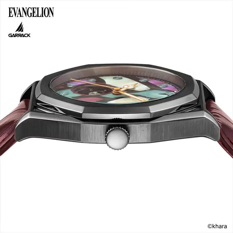 GARRACK X EVANGELION UNIT-02 RADEN AUTOMATIC WATCH SMS-EVA-41-2 image 3
