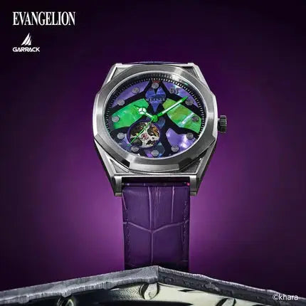 GARRACK X EVANGELION UNIT-01 RADEN AUTOMATIC WATCH SMS-EVA-41-1 image 8